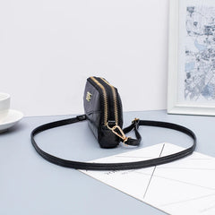 Double Zipper Women's Wallet Clutch Bag