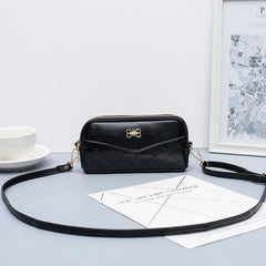 Double Zipper Women's Wallet Clutch Bag