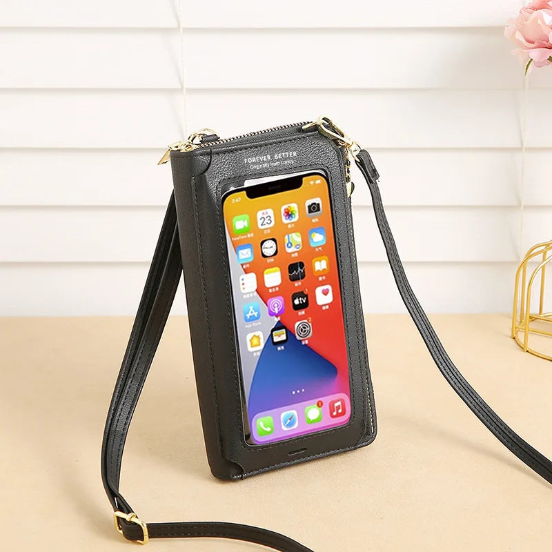 Women's Touch Screen Crossbody Purse