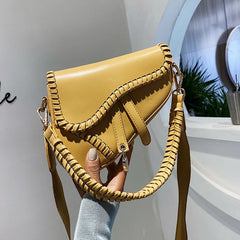 Pu Pillow Classic Handbag Light Single Shoulder Messenger Crossbody Bag