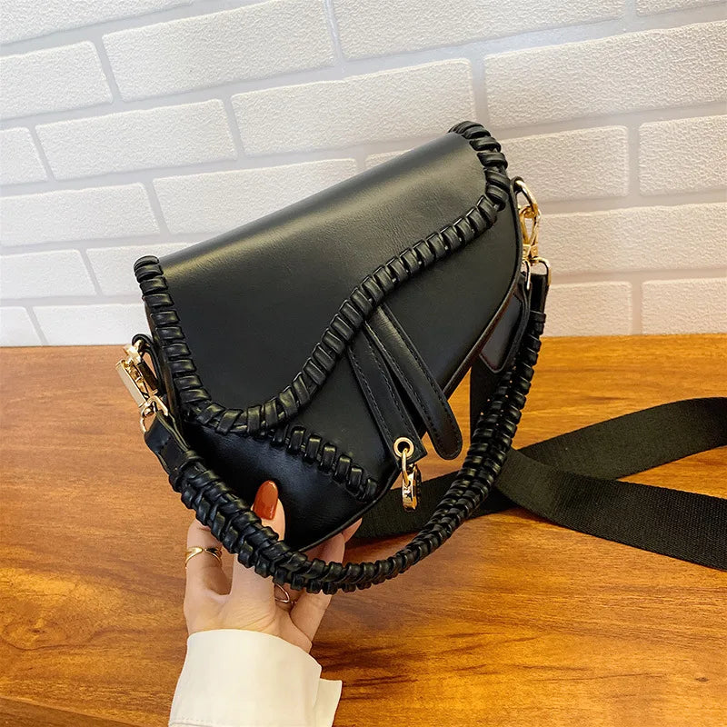 Pu Pillow Classic Handbag Light Single Shoulder Messenger Crossbody Bag