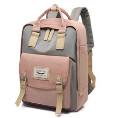 Lady Korea Style Waterproof Backpack Laptop Women Book Bag Female College