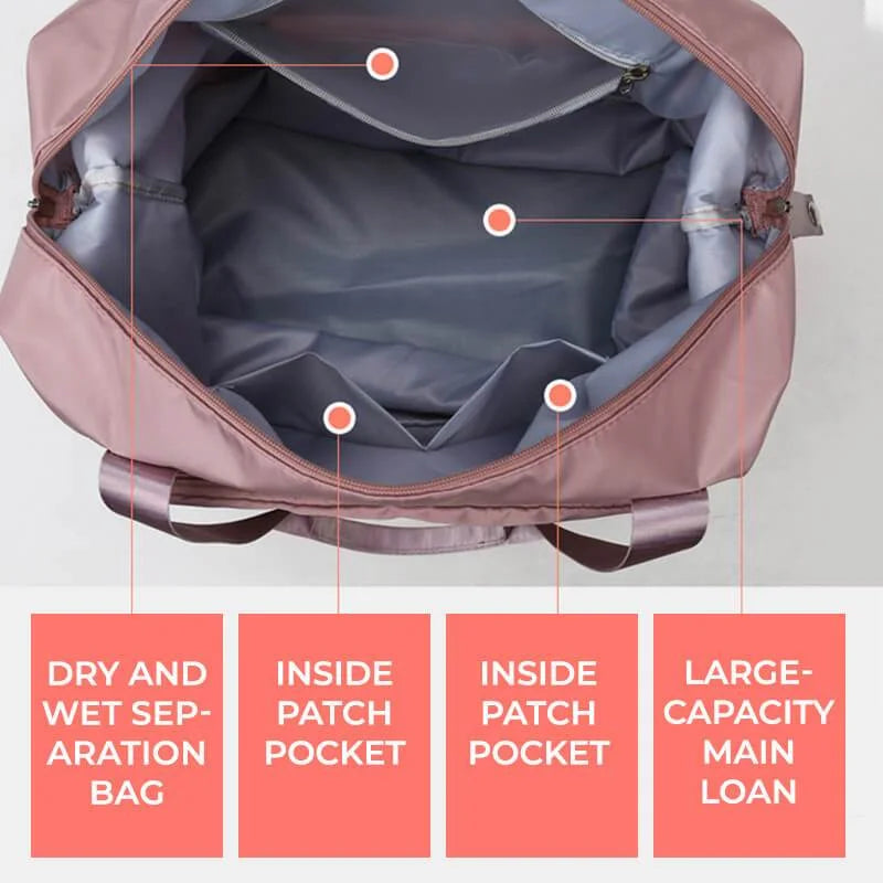 Large Capacity Waterproof Travel Bags Tote Handbag Duffle Bag