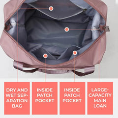 Large Capacity Folding Waterproof Travel Tote Handbag Duffle Bag