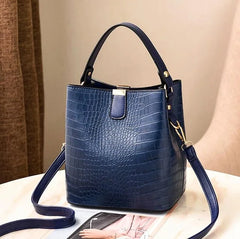 Large Capacity Leather Womens Handbag Crossbody Bag