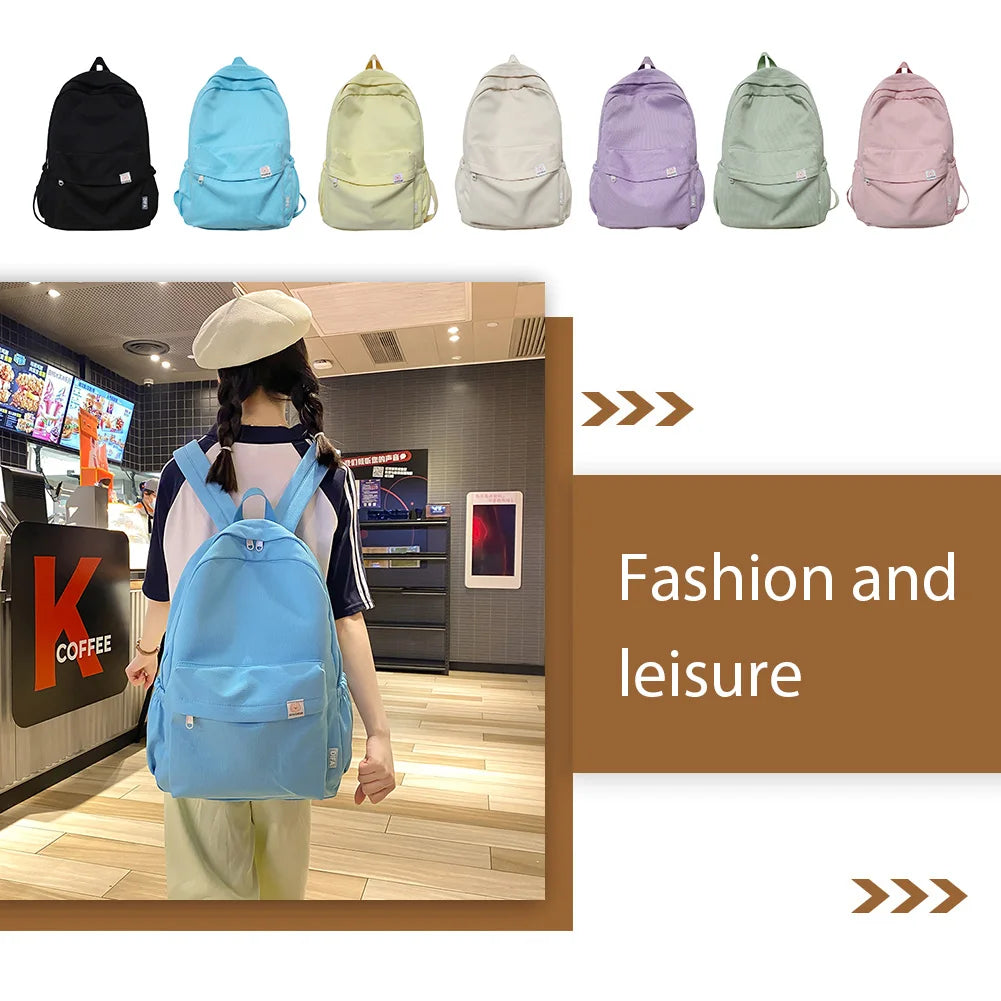 Large Capacity Women Backpack Female Travel Bag Backpacks Schoolbag Teenage Girl