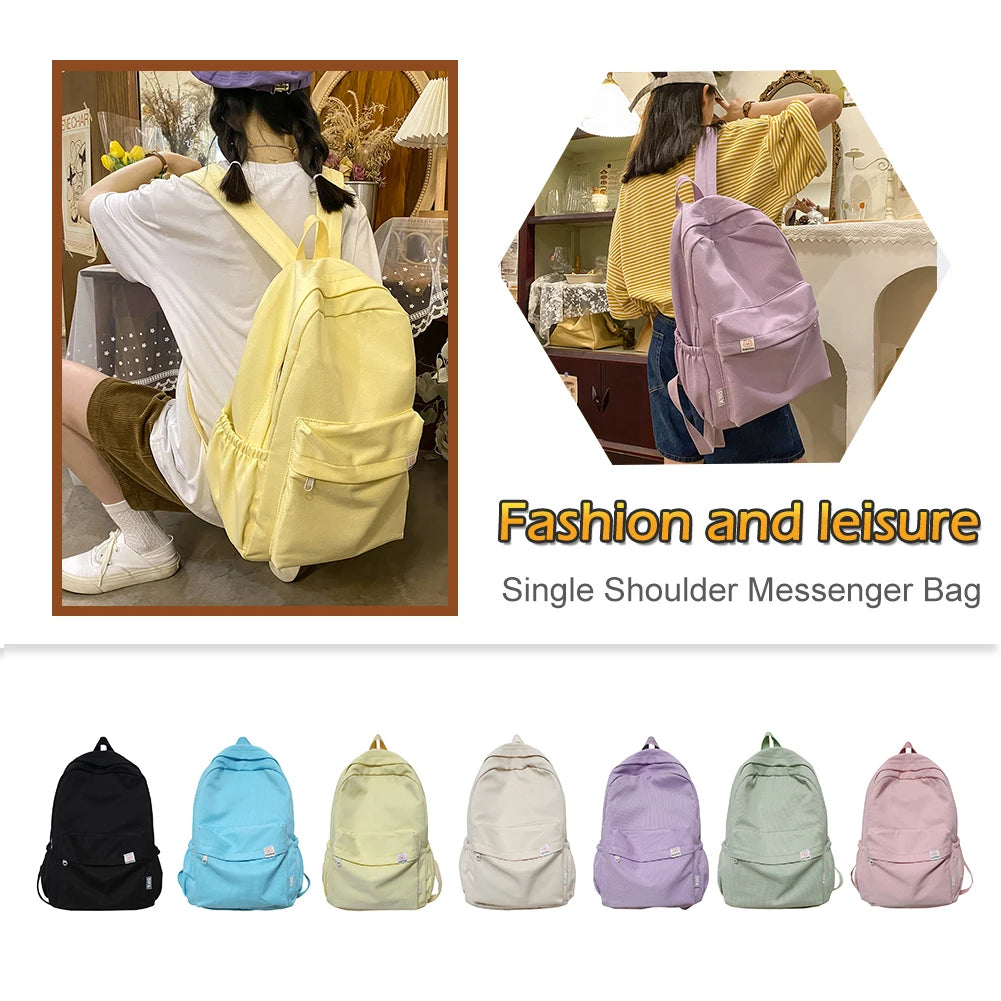 Large Capacity Women Backpack Female Travel Bag Backpacks Schoolbag Teenage Girl