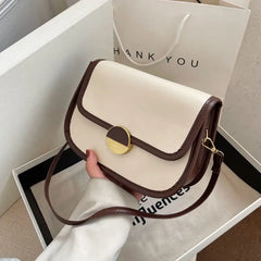 Leisure Texture Shoulder Bag Lady Handbag Tote Solid