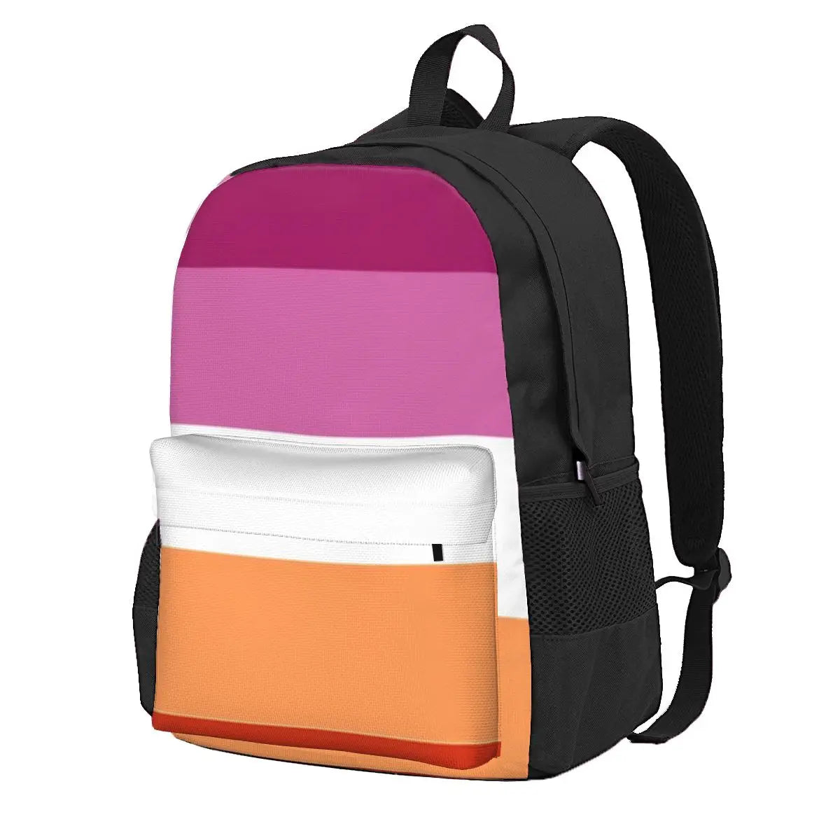 Lesbian Flag Backpacks Men's & Women's Back Pack Bag