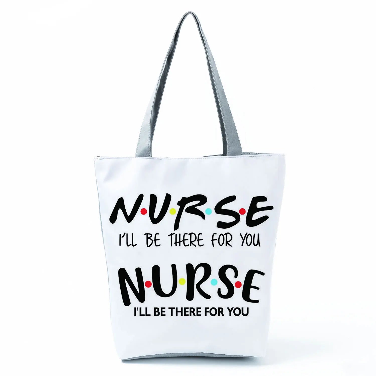 Nurse Print Handbags Casual High Capacity Shoulder Bag