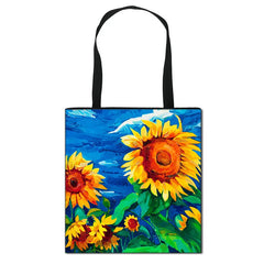 London Landscape Casual Totes Bag Women Eiffel Tower Ladies Handbag