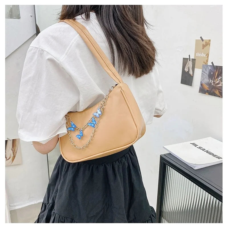 Candy Butterfly Chain Bag Shoulder Bag Ladies Shopper