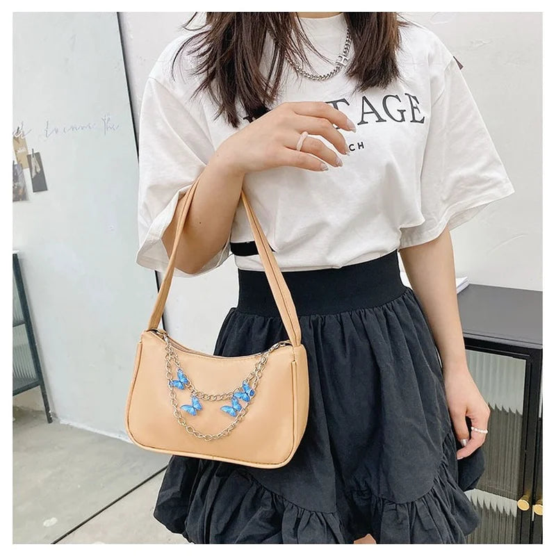 Candy Butterfly Chain Bag Shoulder Bag Ladies Shopper