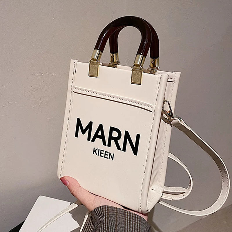 Women Messenger Bags Small Totes Casual Lady Brown Shoulder Bags