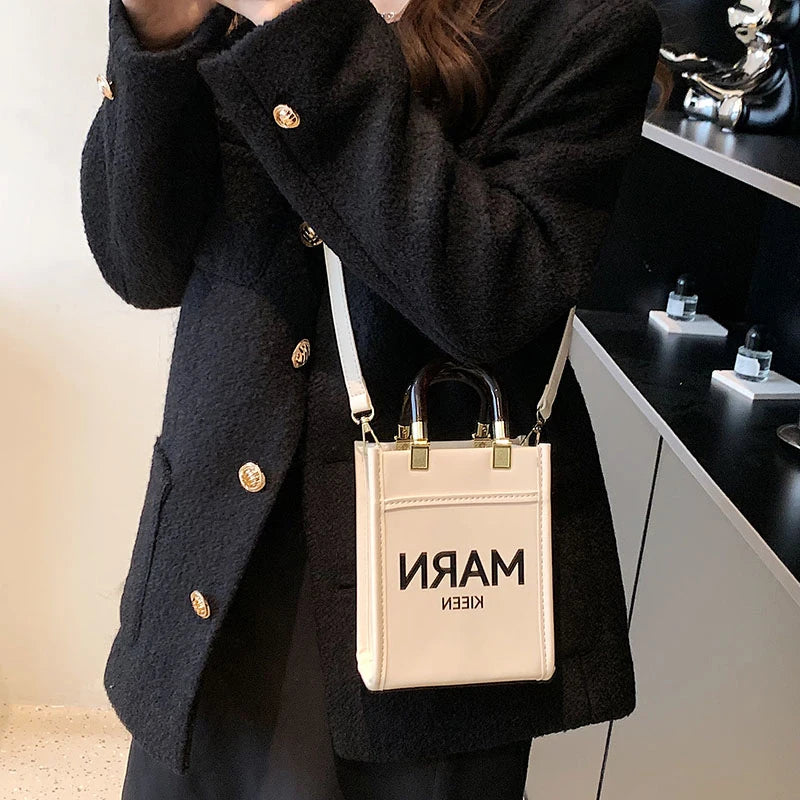 Women Messenger Bags Small Totes Casual Lady Brown Shoulder Bags