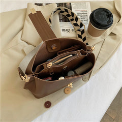 Shoulder Bag Women Handbag Bucket Bags Leather Women Crossbody Bag