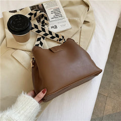 Shoulder Bag Women Handbag Bucket Bags Leather Women Crossbody Bag