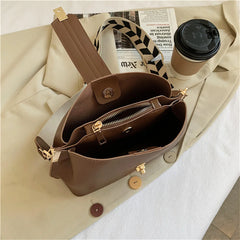 Shoulder Bag Women Handbag Bucket Bags Leather Women Crossbody Bag