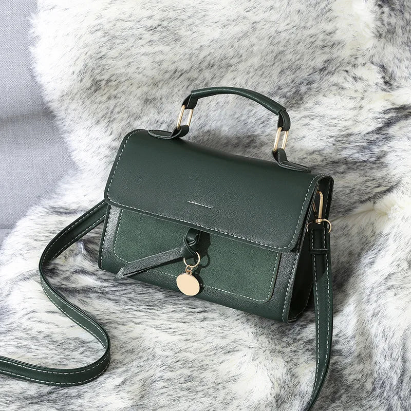 Women Leather Handbag High PU Shoulder Bag Crossbody Bags Small Ladies Bags