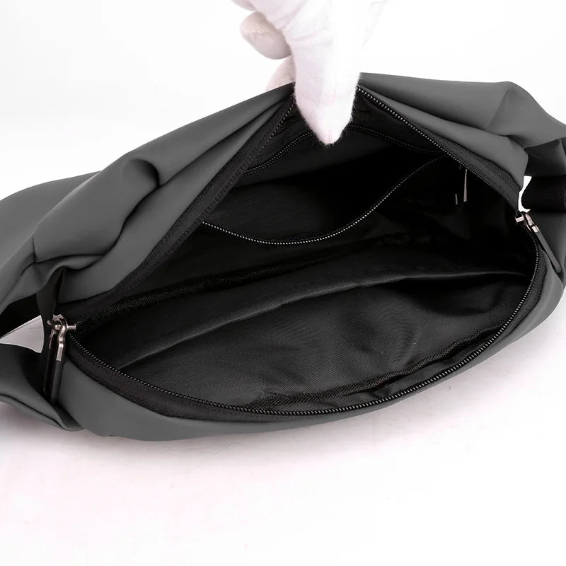 Men's Outdoor Phone Bag, Fanny Pack, Cross-body Chest Bag