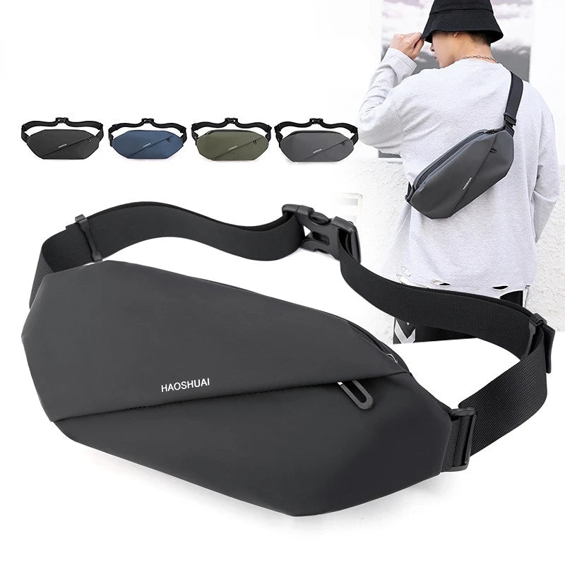 Men's Outdoor Mobile Phone Bag, Multi-functional Fanny Pack