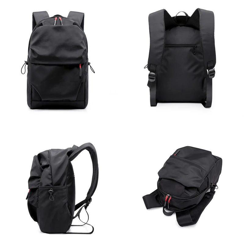 Water Repellent Men Backpack for 15.0" Laptop Casual Style Bag