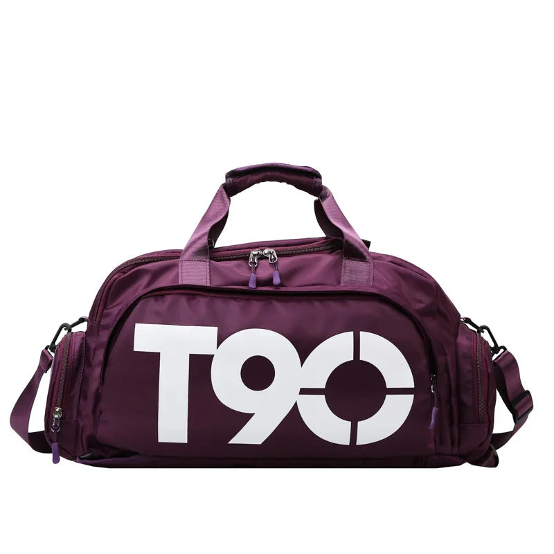 Waterproof Men Sport Gym Bag for Women Backpack Fitness Hide Shoes Backpack