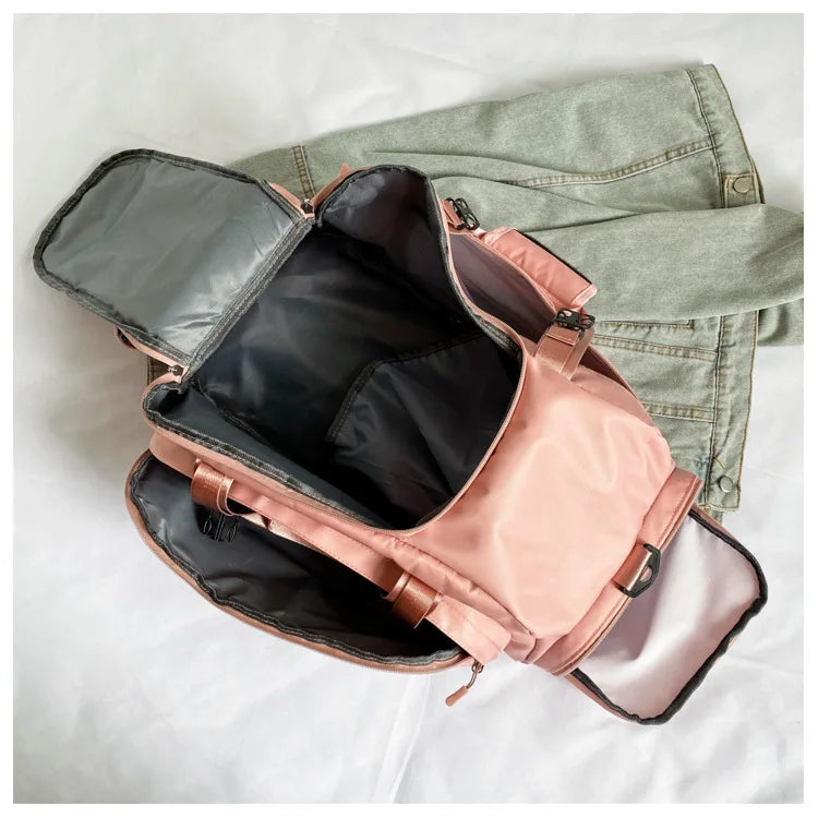 Waterproof Men Sport Gym Bag for Women Backpack Fitness Hide Shoes Backpack