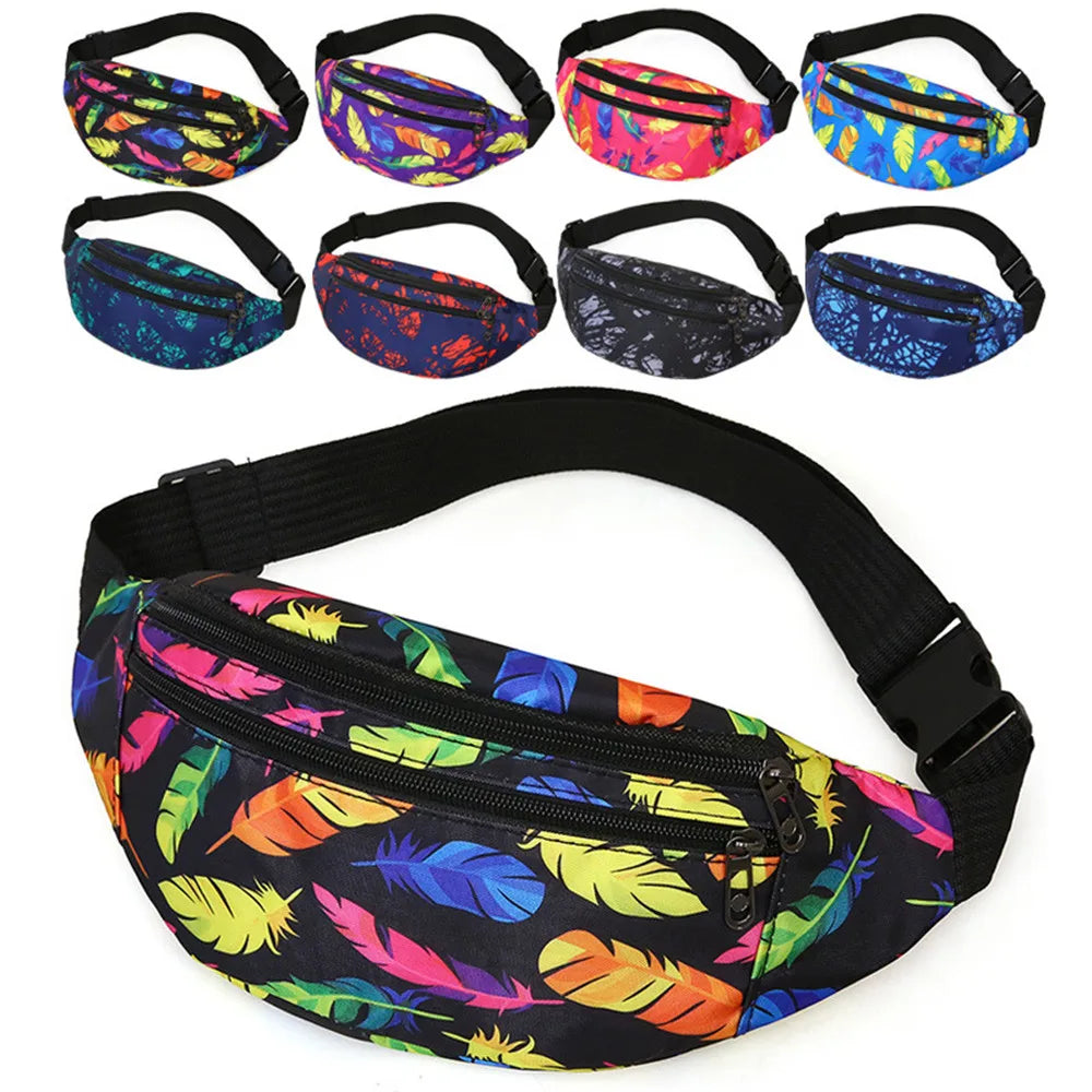 Unisex Sport Fanny Pack Crossbody Bag Phone Purse Waist Belt Bag