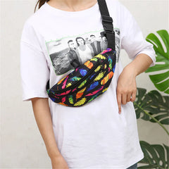 Unisex Sport Fanny Pack Crossbody Bag Phone Purse Waist Belt Bag