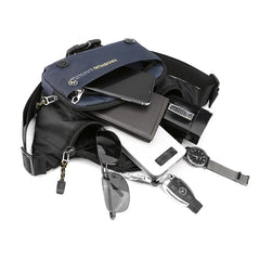 Men Casual Mobile Phone Messenger Shoulder Bag Chest Bag