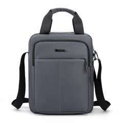 Men's Crossbody Bag Business Handbag Waterproof Zipper Shoulder P
