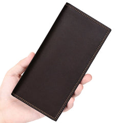 Men's Long Wallet Retro Youth Soft Wallet Student Ticket Folder