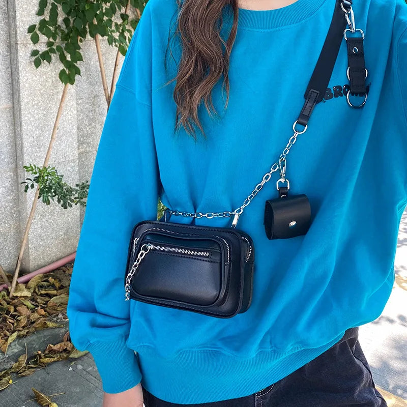 Mini Crossbody Chain Shoulder Bags Messenger Bag Casual Sport Handbags