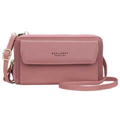 Mini Crossbody Shoulder Bag for Women with High Cell Phone Pocket