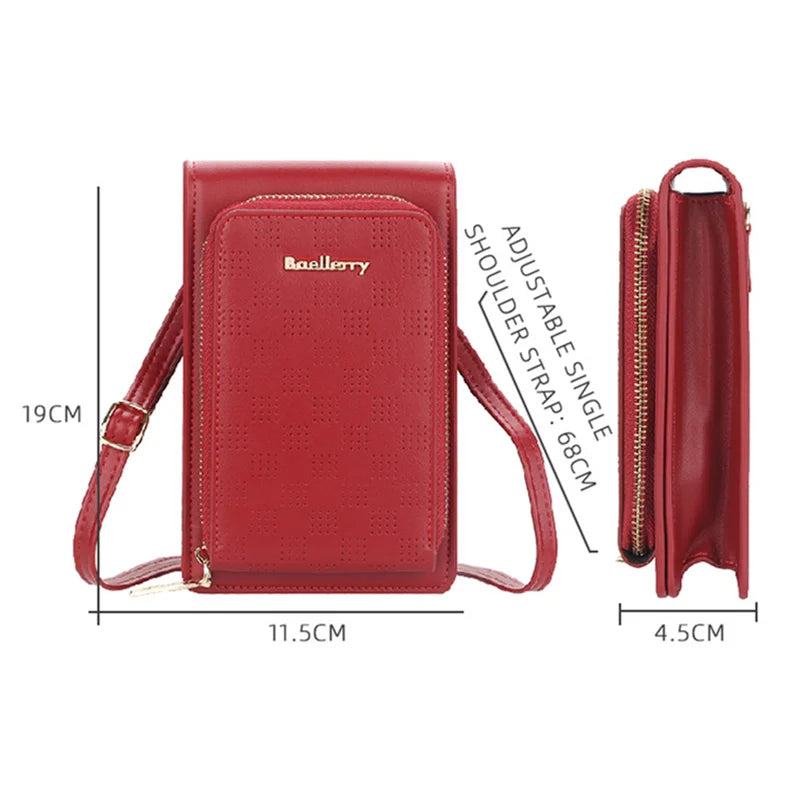 Shoulder Handbag Women Purses Large-capacity Zipper High