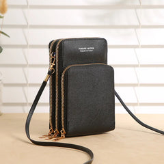 Functional Women Bag Touch Screen Wallet Casual Messenger Bag