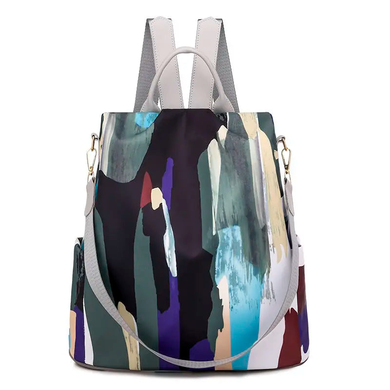 Waterproof Anti Theft Backpack for Girls School E201