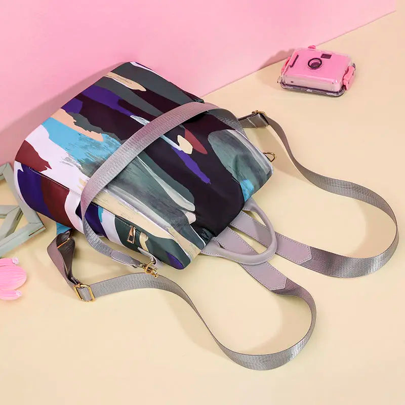 Waterproof Anti Theft Backpack for Girls School E201