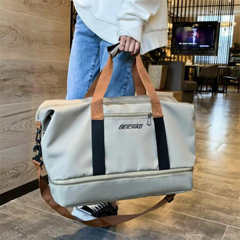 Multifunctional Camping Travel Backpack Large Capacity Shoulder Gym Bag