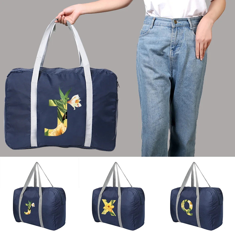 Nylon Foldable Travel Bags Clothes Organizers Large Capacity Duffle Bag