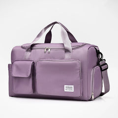Nylon Large Capacity Travel Handbag Gym Bag Sports Shoulder Bag Weekend Handbag