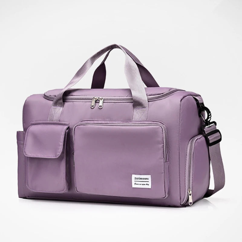 Nylon Travel Handbag Sports Gym Shoulder Bag