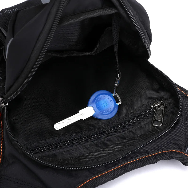 Outdoor Riding Leg Bag Sports Chest Waist Messenger Bag
