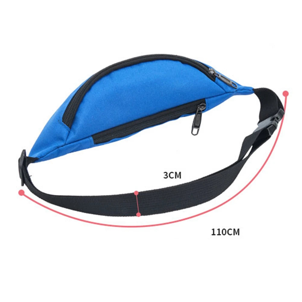 Waterproof Waist Bag for Hiking Cycling Running Unisex Fanny Pack