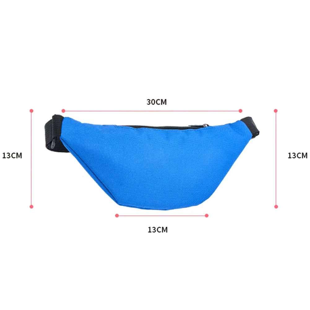 Waterproof Waist Bag for Hiking Cycling Running Unisex Fanny Pack