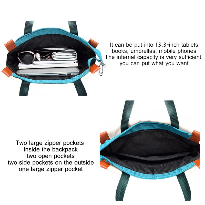 Oxford Backpack for Teenage Girls
