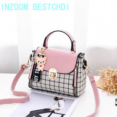 PU Candy Crossbody Bag Women's Shoulder Messenger Bolsa