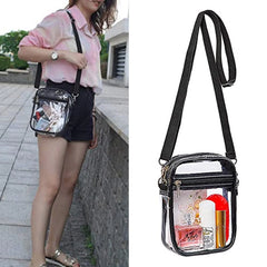 Transparent PVC Shoulder Bag Crossbody Bag
