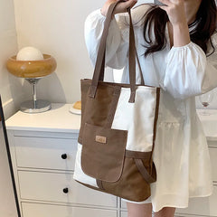 Patchwork Canvas Women Totes Travel Girls Shopping Bag
